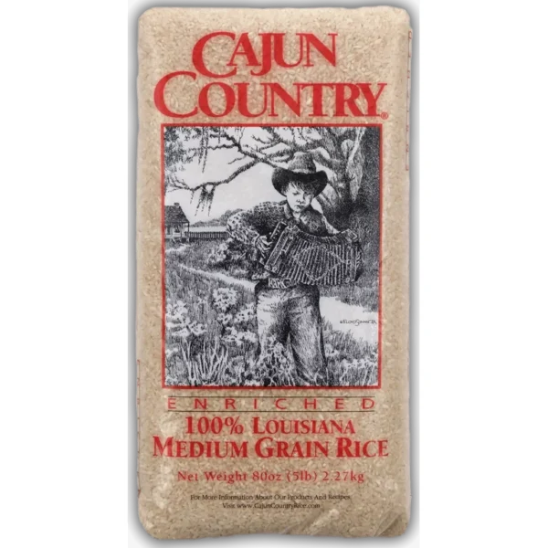 Cajun Ctry Medium Grain Rice 5 lb