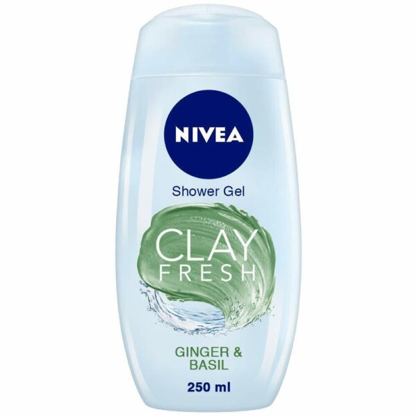 Nivea Shower gel with clay SPA Natural clay, Ginger and basil, 250 ml